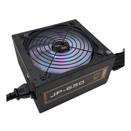 FUENTE DE PODER 650W RGB JEMIP GAMING