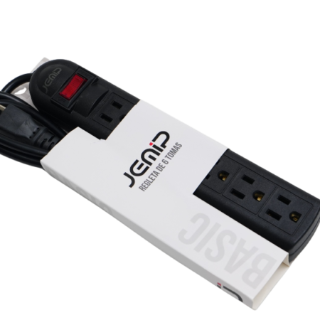 REGLETA JEMIP OFFICE DE 6 TOMAS