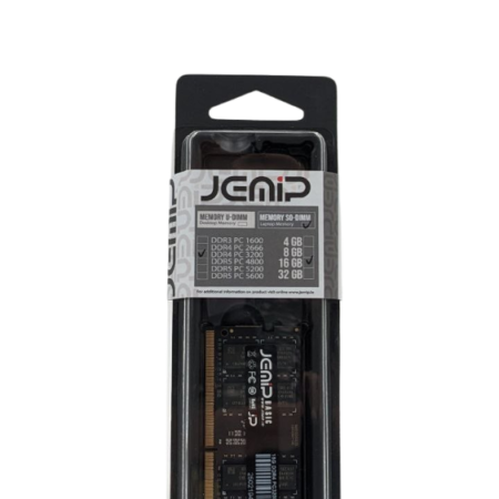 MEMORIA RAM JEMIP BASIC 16GB DDR4 3200MHZ SODIMM