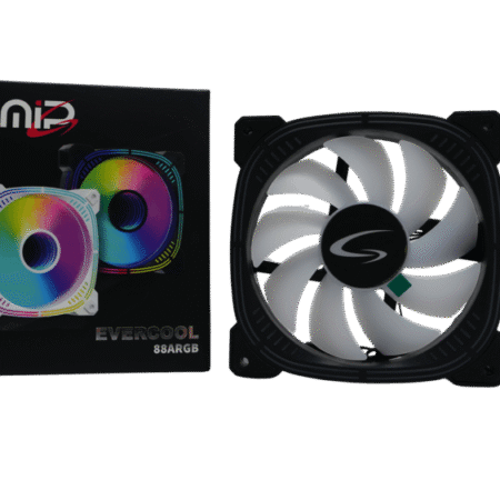 VENTILADOR EVERCOOL 88 NEGRO JEMIP GAMING