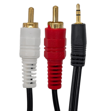 CABLE JEMIP OFFICE - DE AUDIO 3.5MM PLUS A 2 RCA MACHO 1.5MT